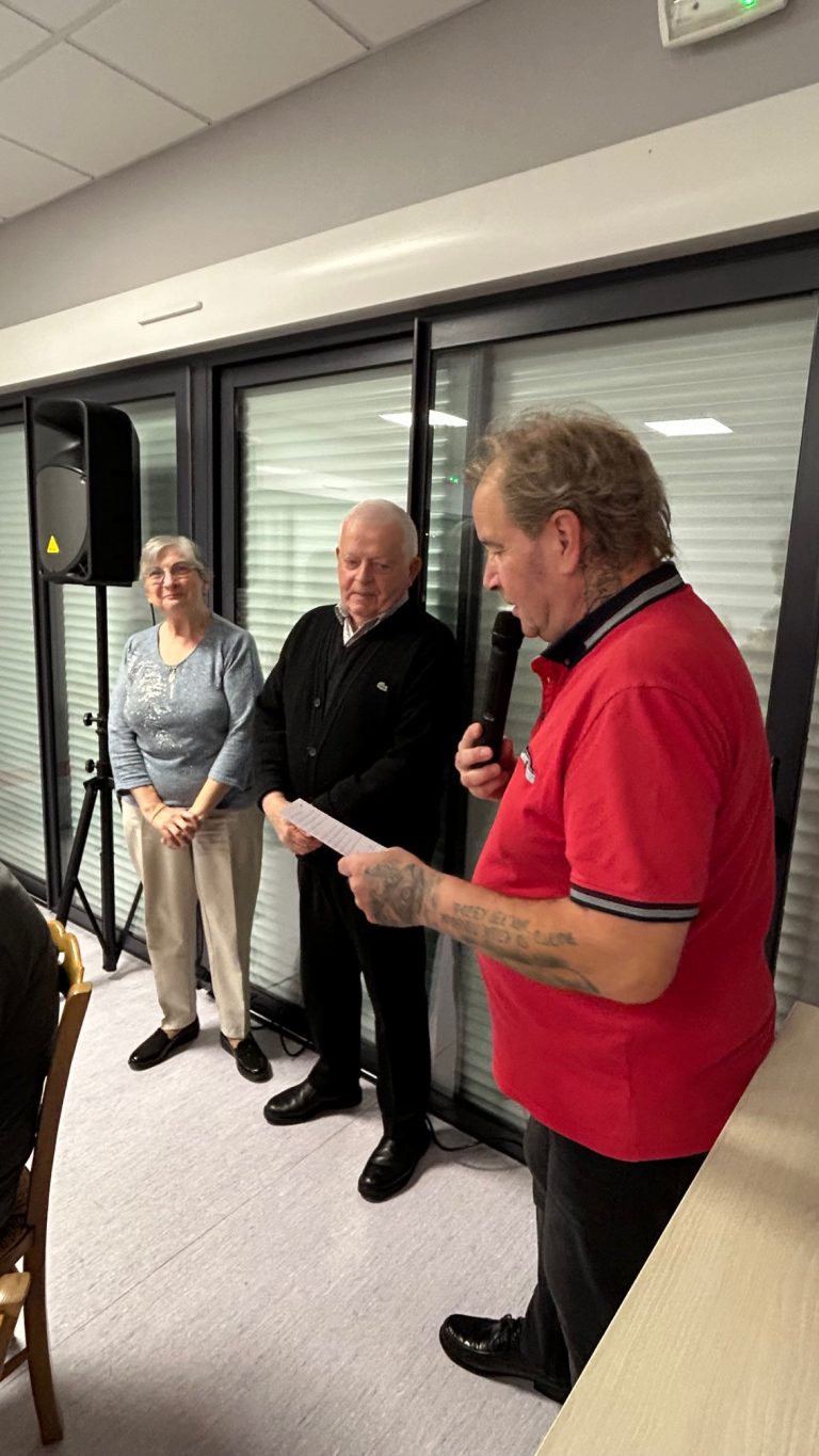 Départ Paulette et Raymond