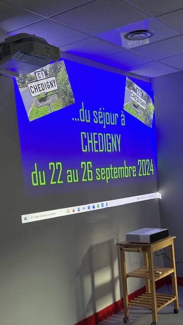 Montage-vidéo Séjour à CHEDIGNY, septembre 2024
